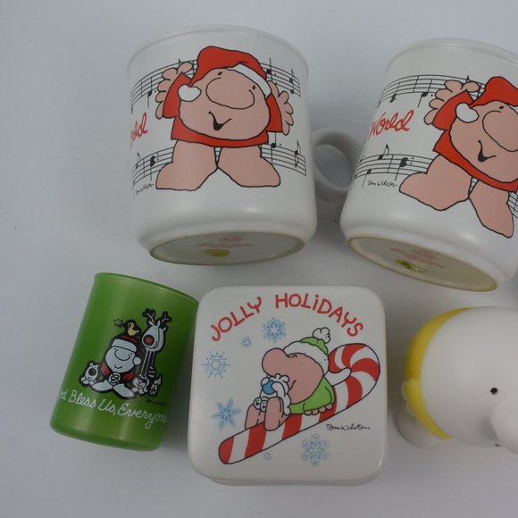 Lot of 6 Ziggy Christmas Collectibles, Vintage Ziggy Items - Picture 3 of 16